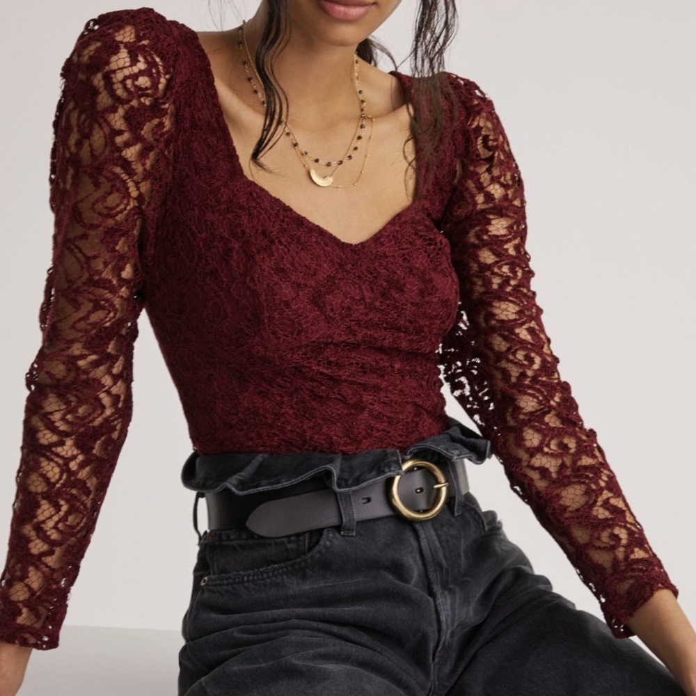 Sweetheart Lace Top